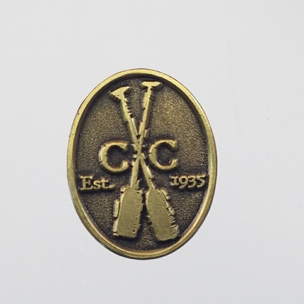CC Golf Country Club Hat Lapel Pin Pin Back